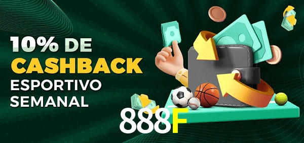10% de bônus de cashback na 888F